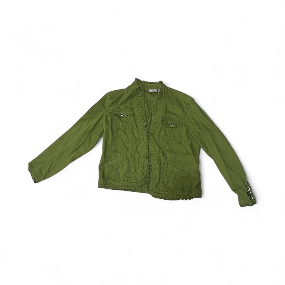 Chico's Olive Green Jacket